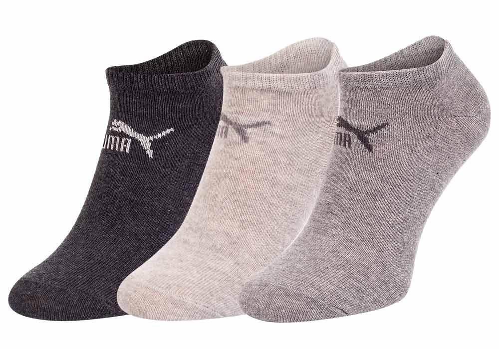 Puma 3Pack Ponožky 887497 Grey 43-46