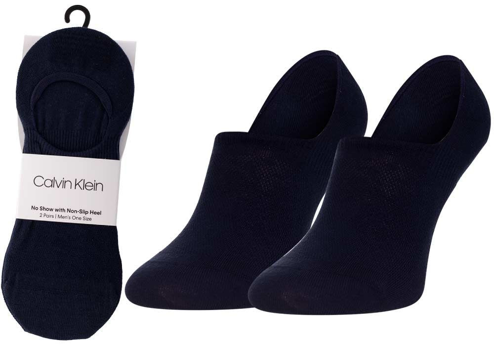 Ponožky Calvin Klein 2Pack 100001919 Navy Blue 40-46