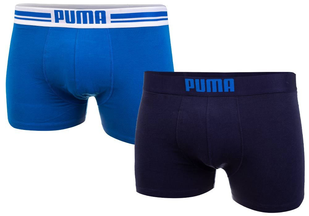 Puma 2Pack Slipy 90651901 Blue/Navy Blue L