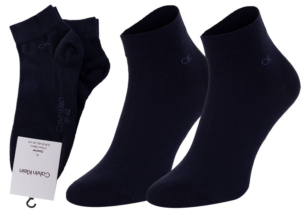 Ponožky Calvin Klein 2Pack 701218706003 Navy Blue 43-46