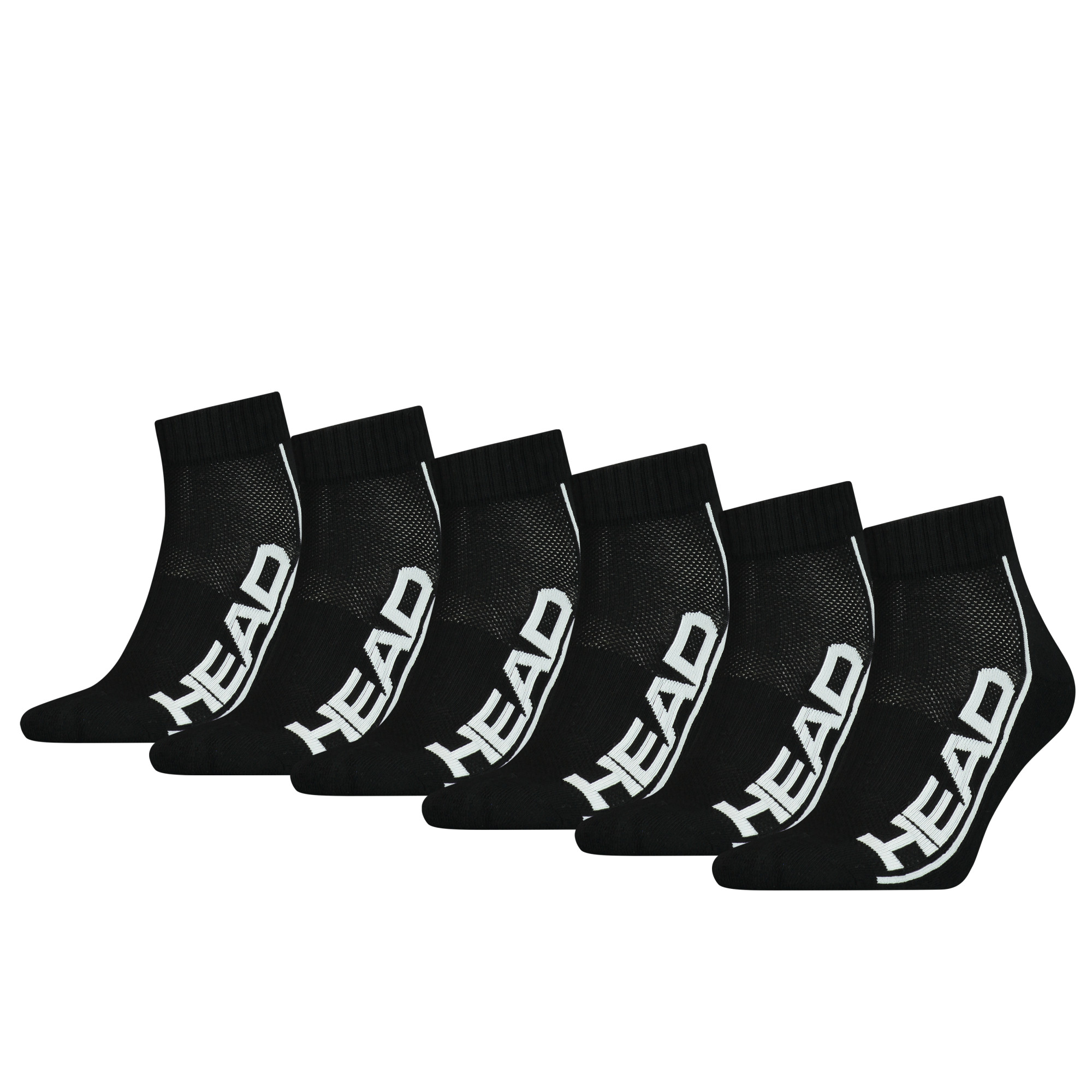 Ponožky HEAD 701220489001 Black 43-46