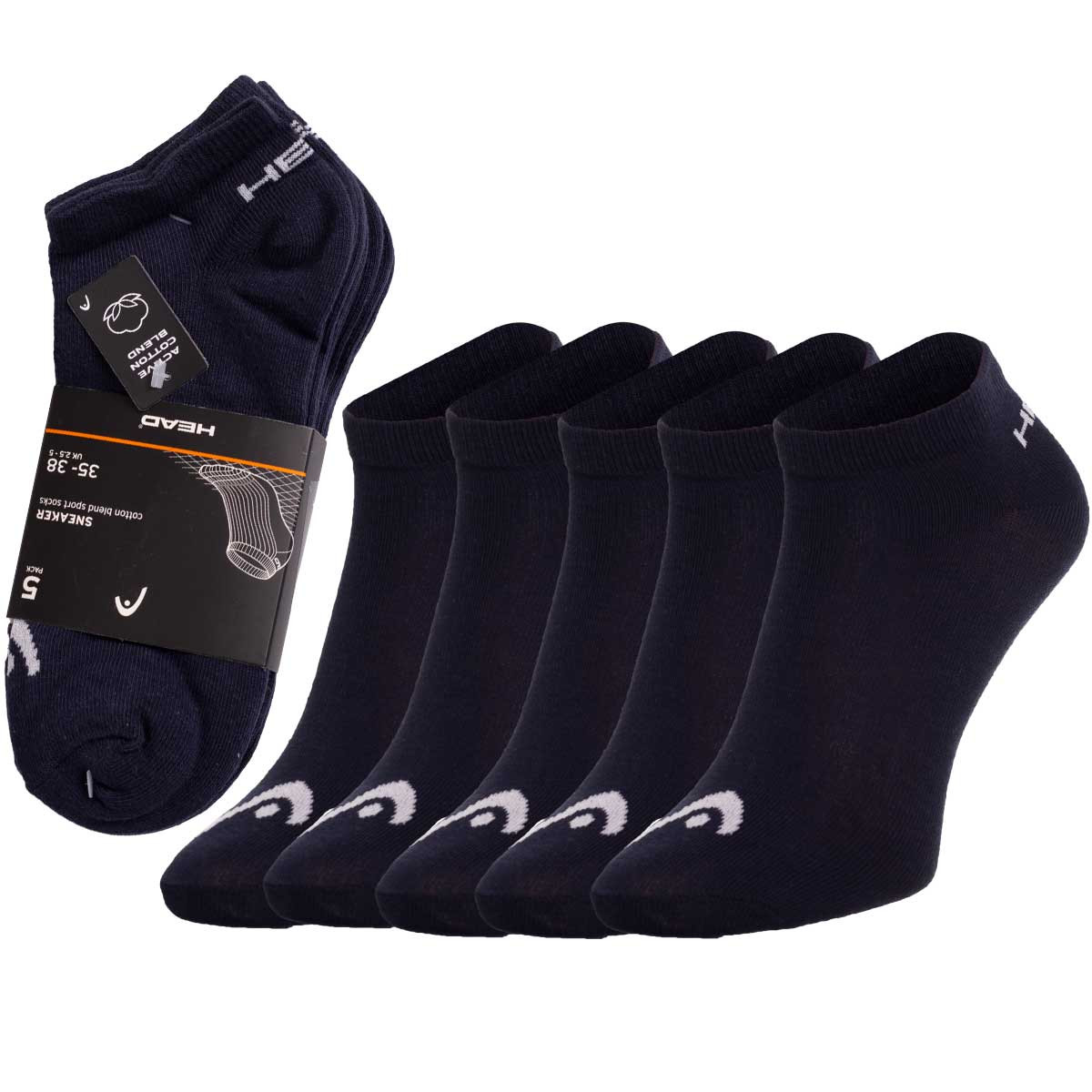 Ponožky HEAD 781501001321 Navy Blue 35-38