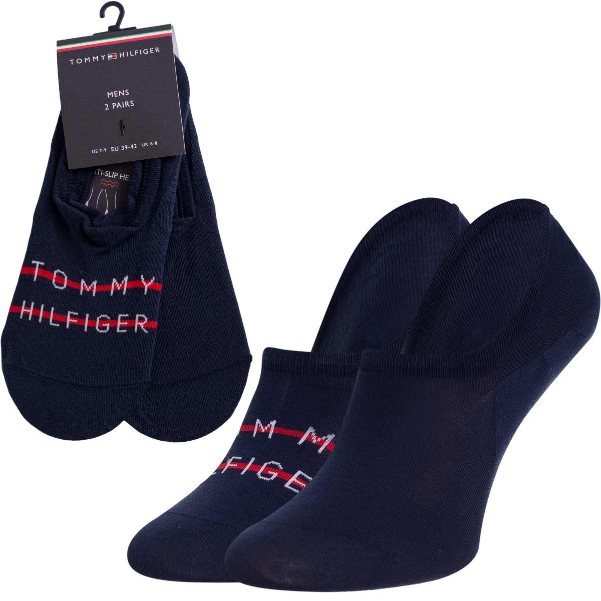 Ponožky Tommy Hilfiger 2Pack 701222189004 Navy Blue 43-46
