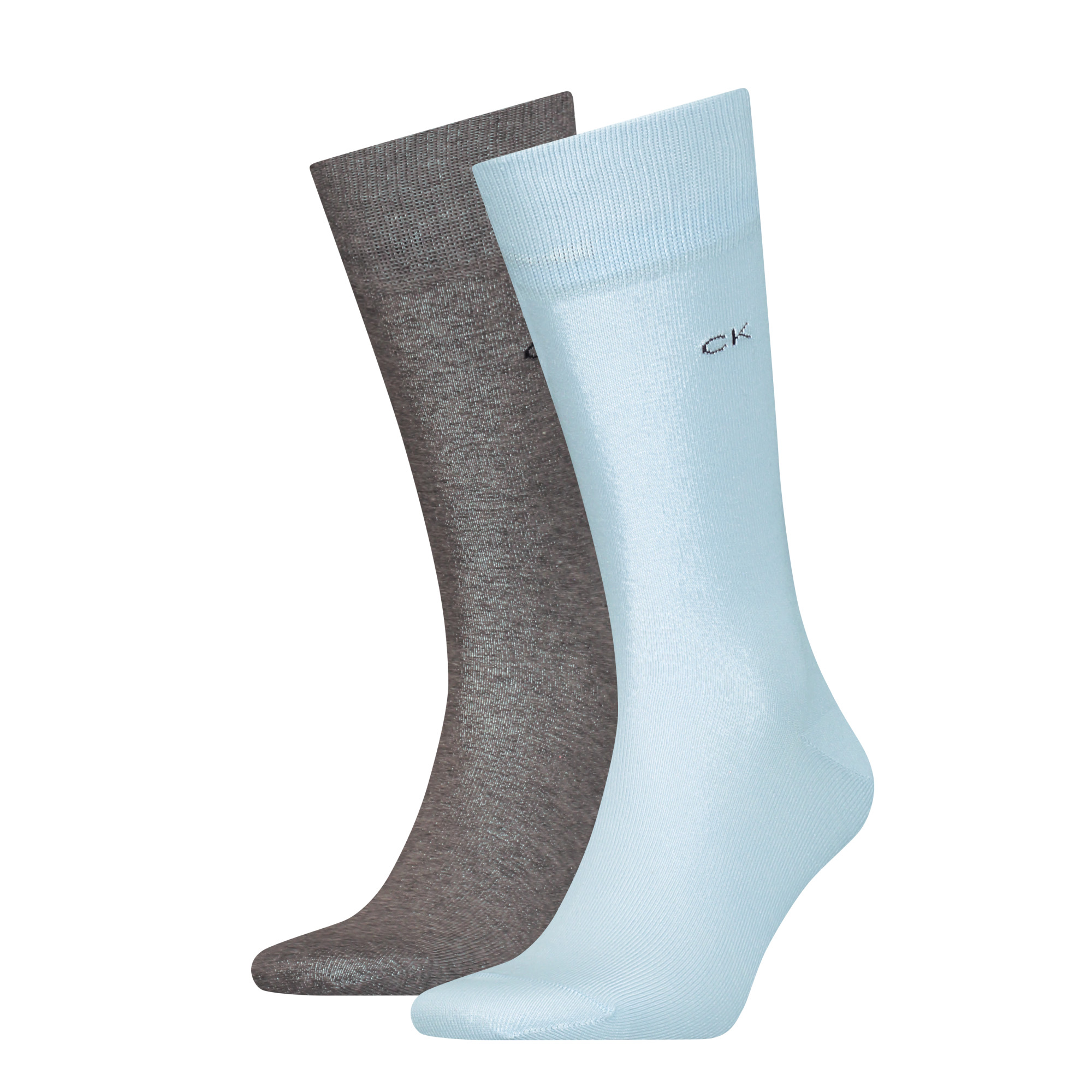 Ponožky Calvin Klein 2Pack 701218631011 Grey/Blue 39-42