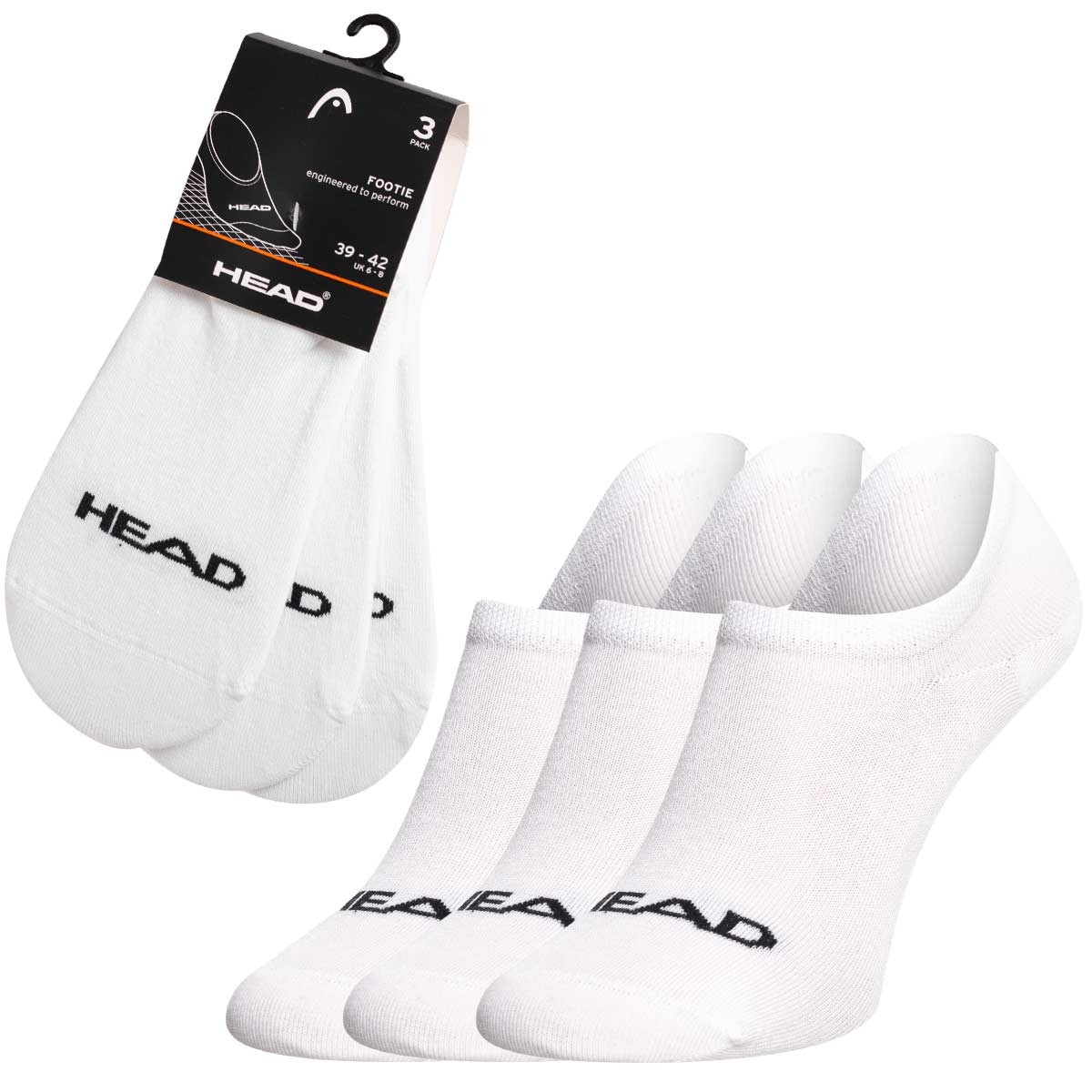 Ponožky HEAD 701219911002 White 39-42