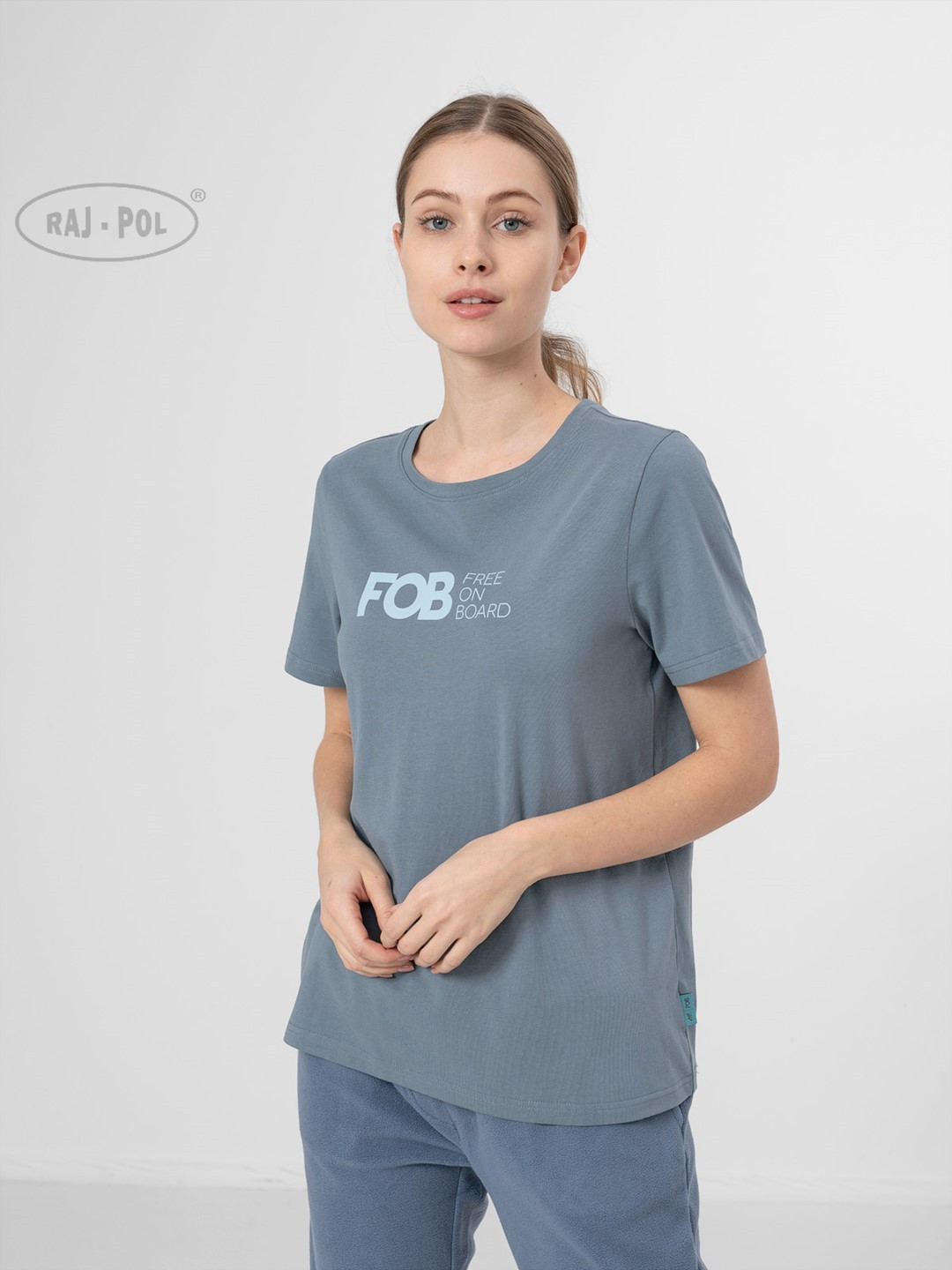 4F T-Shirt TSD010 32S Modrá XXL