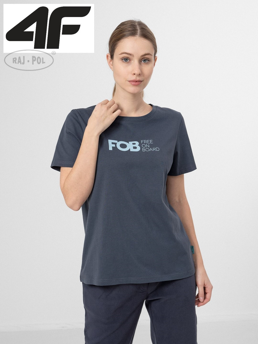 tričko 4F TSD010 Grey L