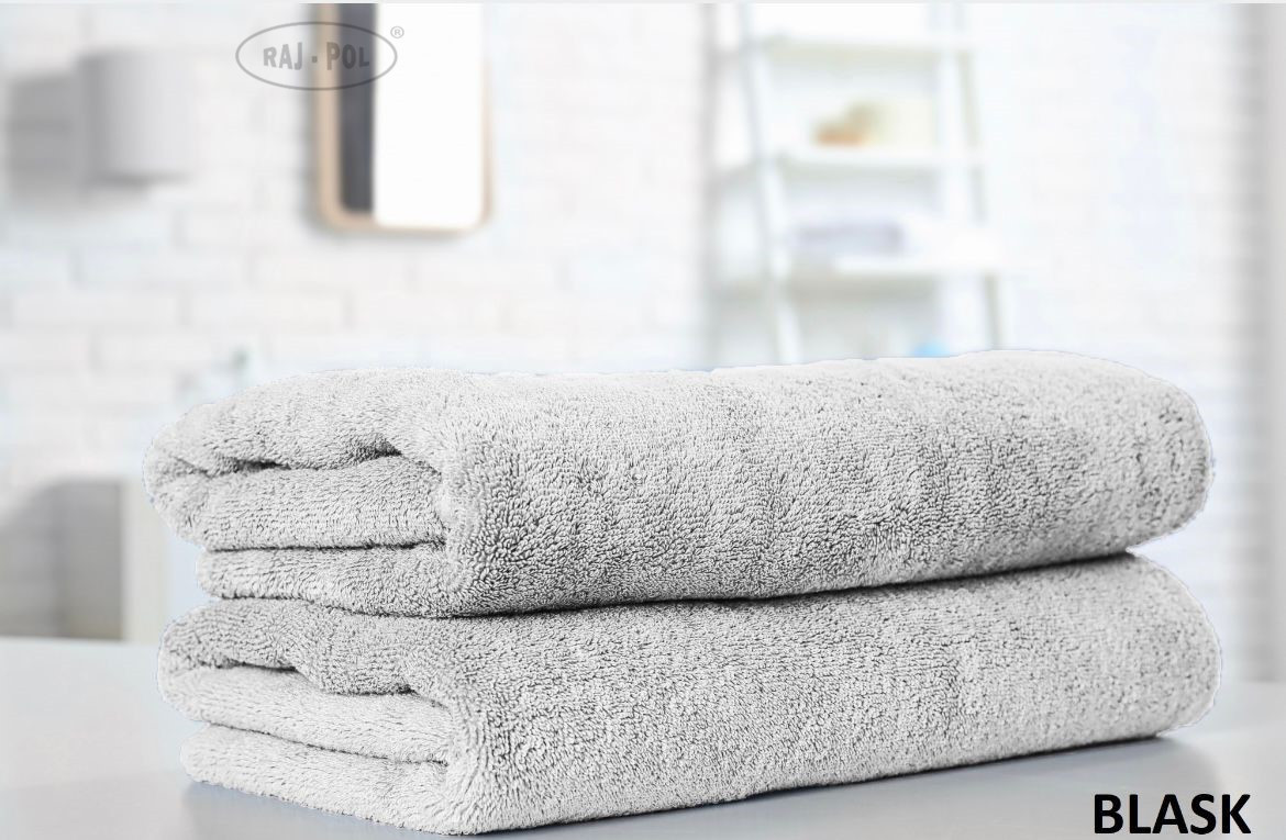 Raj-Pol 6Pack Towel Model 1 Light Grey 90 cm x 50 cm