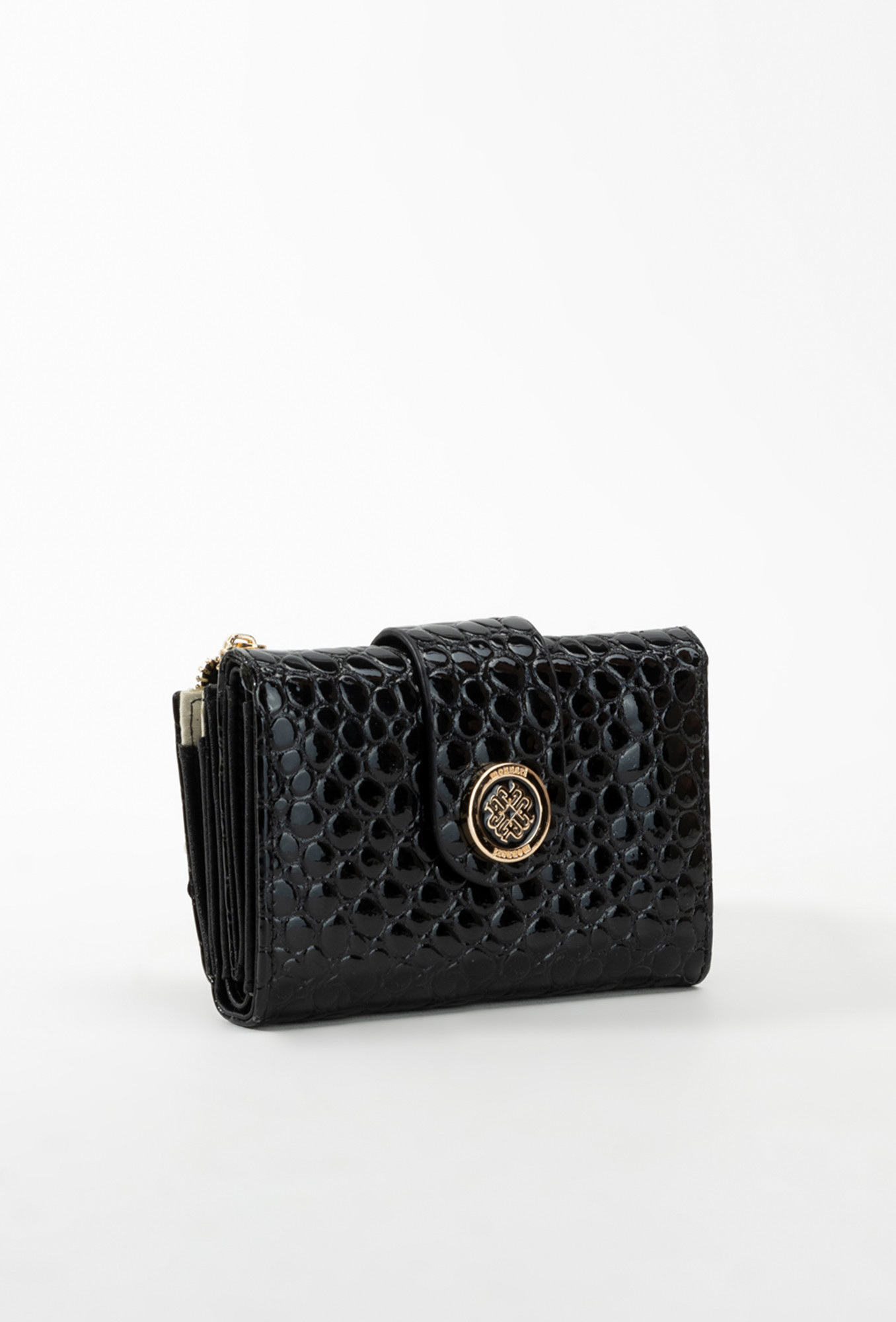 Monnari Peněženky Malá kožená peněženka černá OS