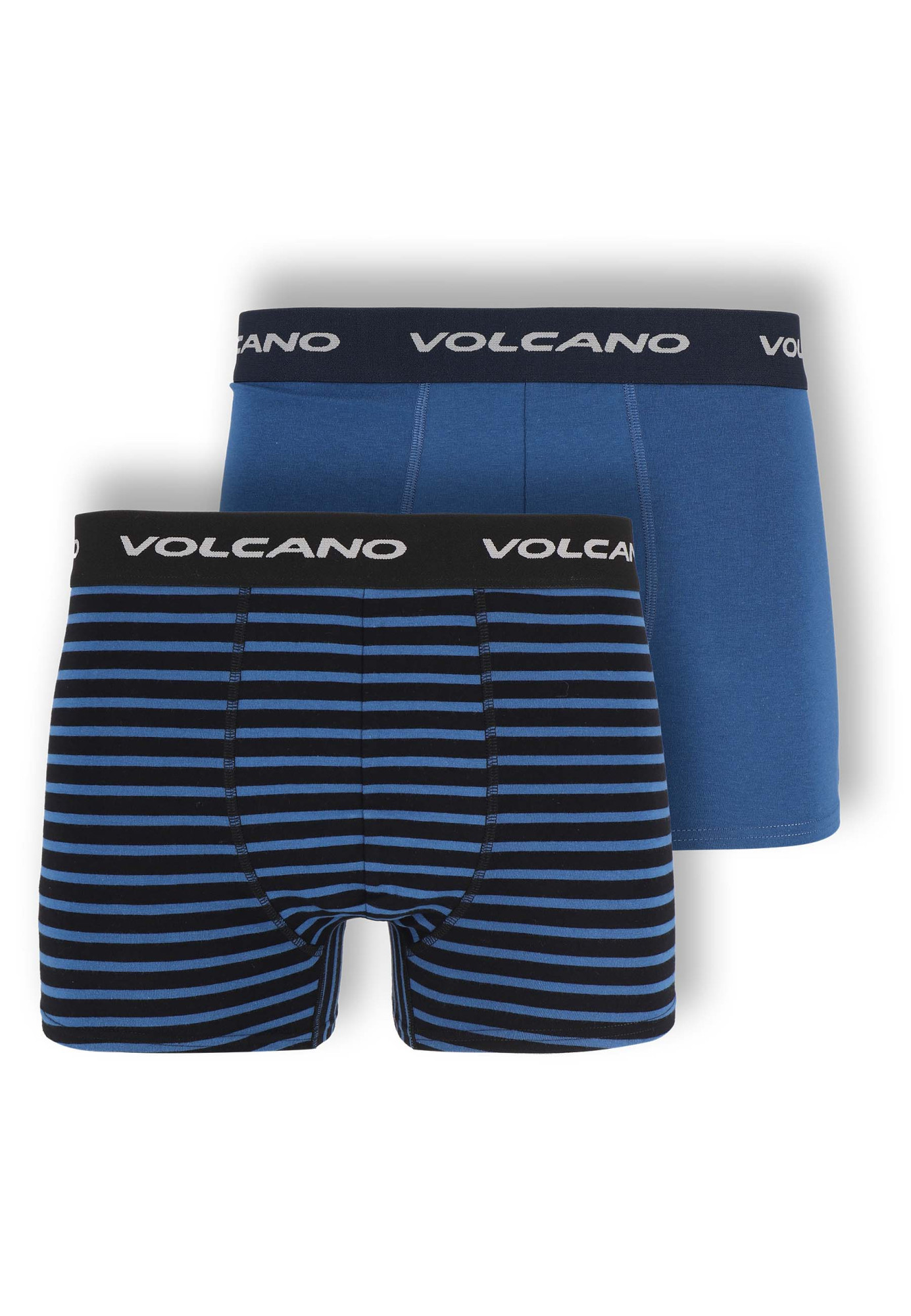 Volcano 2Pack Boxerky U-BOXER Modrá/modré pruhy XL