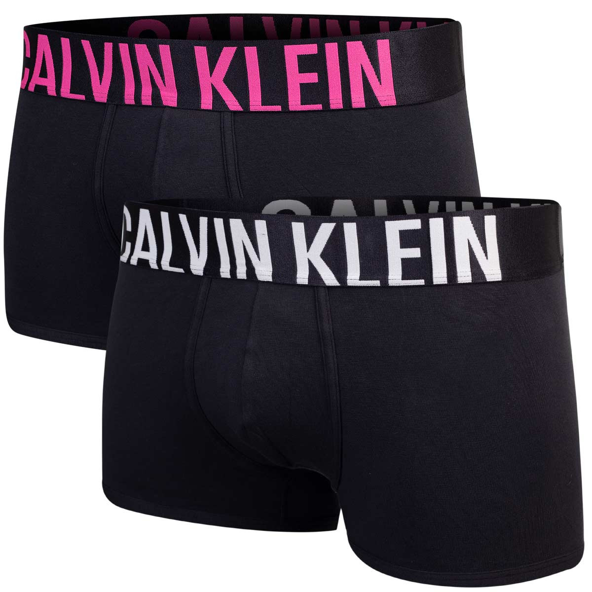 Pánské boxerky Calvin Klein 2Pack 000NB2602AGXI Black M