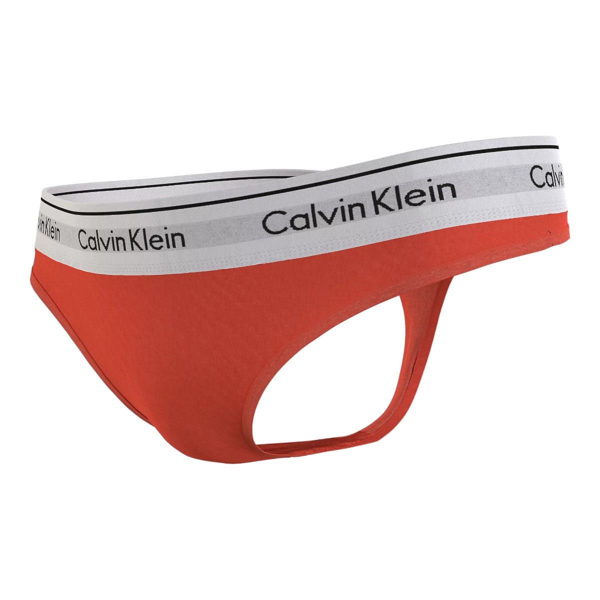 Calvin Klein Spodní prádlo Tanga 0000F3786E1TD Orange M