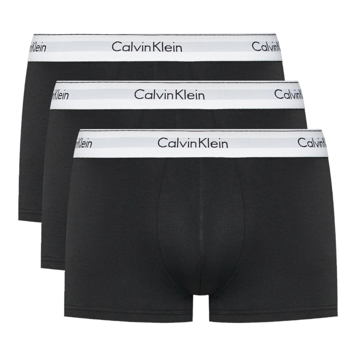 Pánské boxerky Calvin Klein spodní prádlo 3Pack 000NB1085A001 Black XL