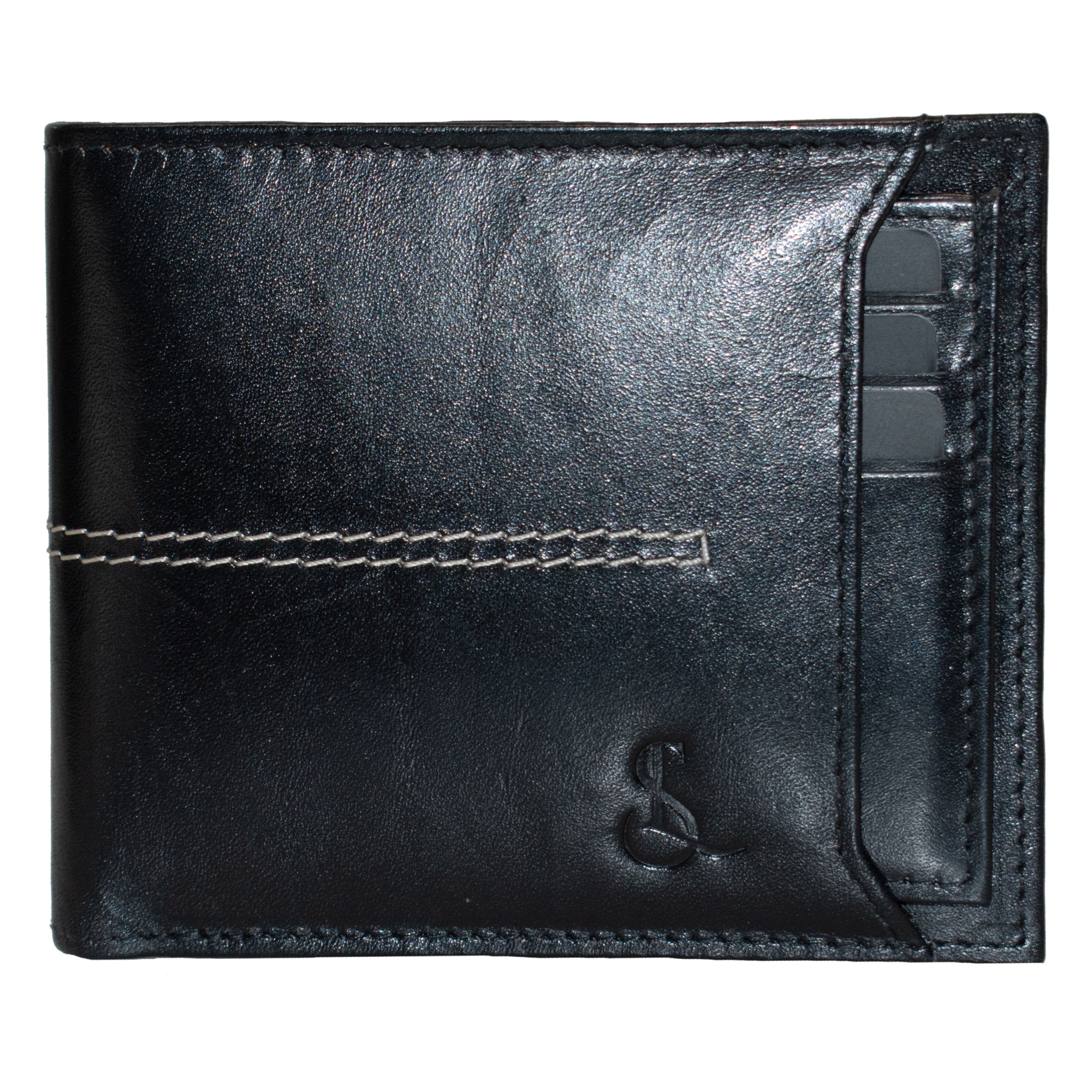 Peněženka Semiline RFID P8267-0 Black 11,5 cm x 9,5 cm x 2 cm