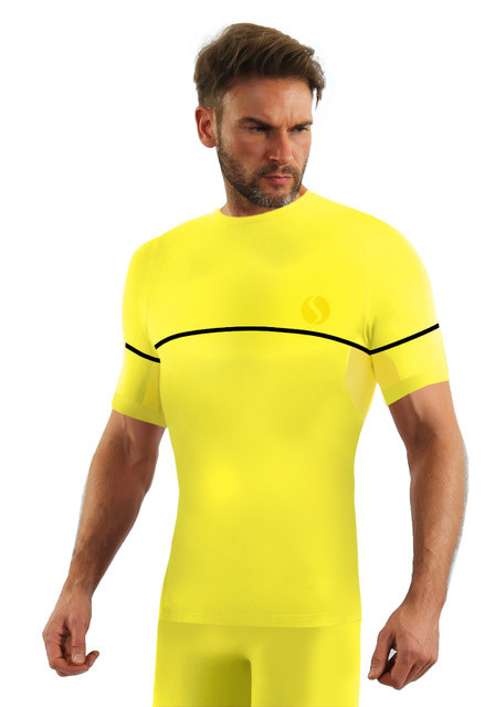 Sesto Senso Thermo Top Short CL33 Yellow S/M