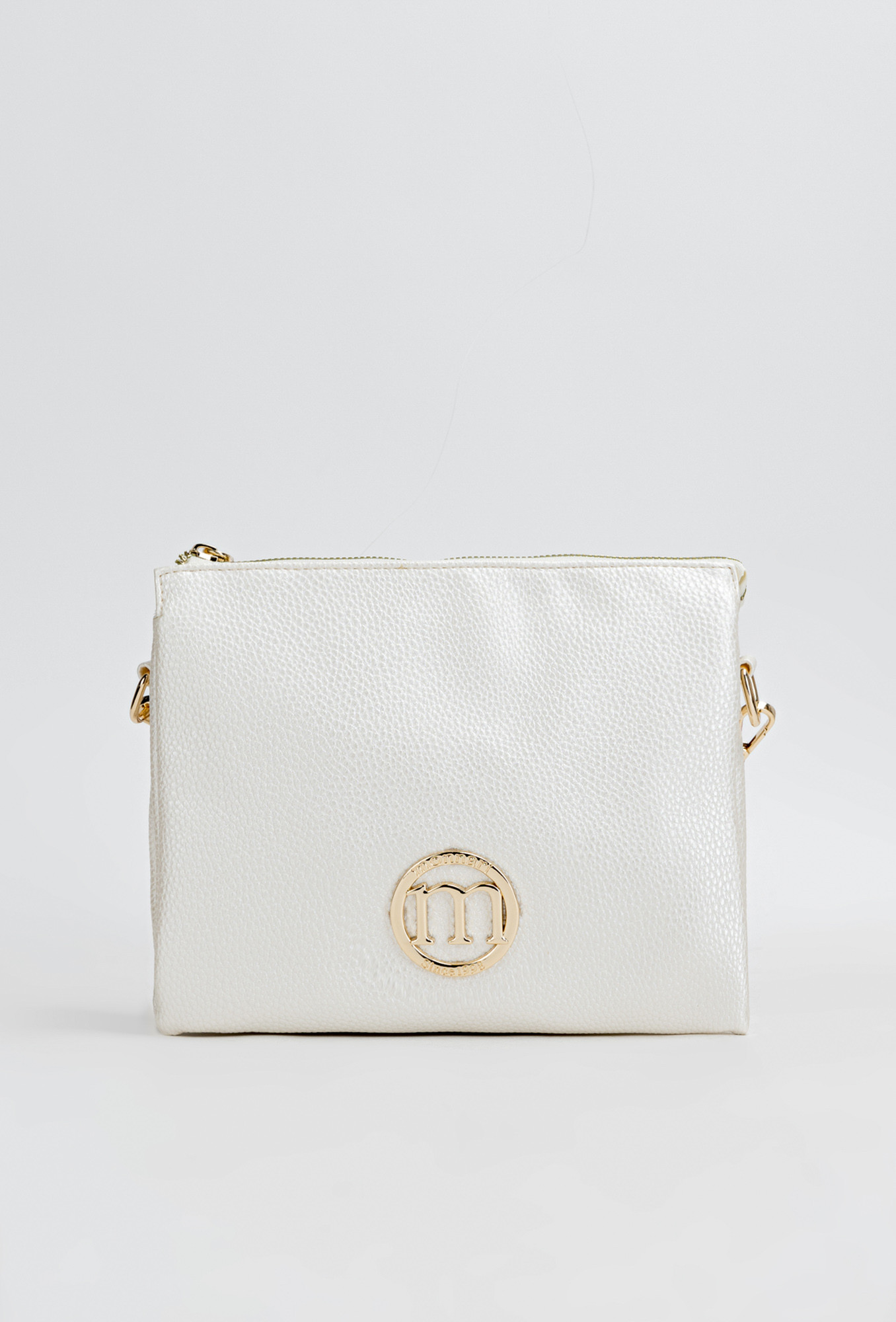 Monnari Bags Dámská kabelka s logem značky Monnari Multi White OS