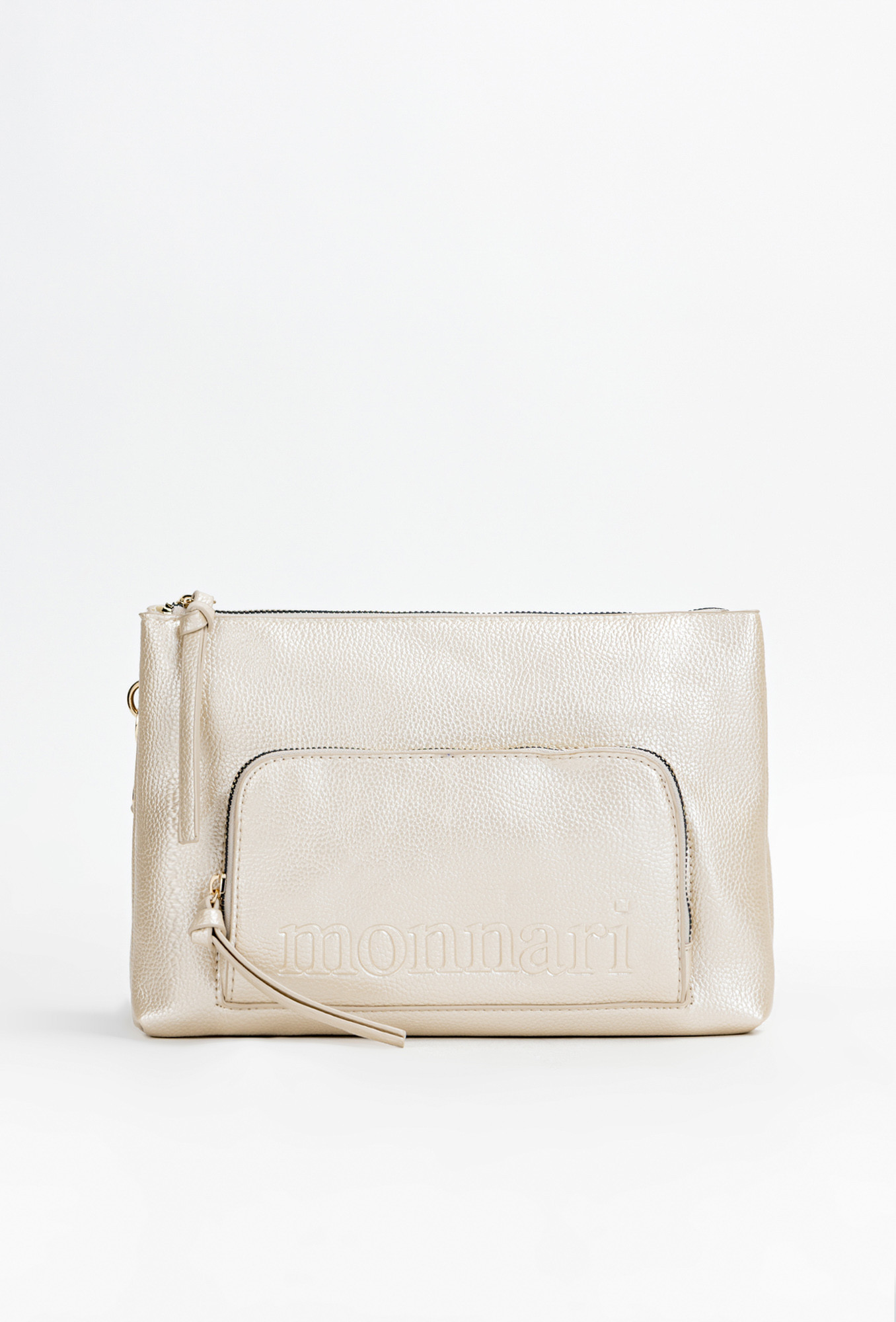 Monnari Bags Dámská kabelka s přední kapsou Multi White OS
