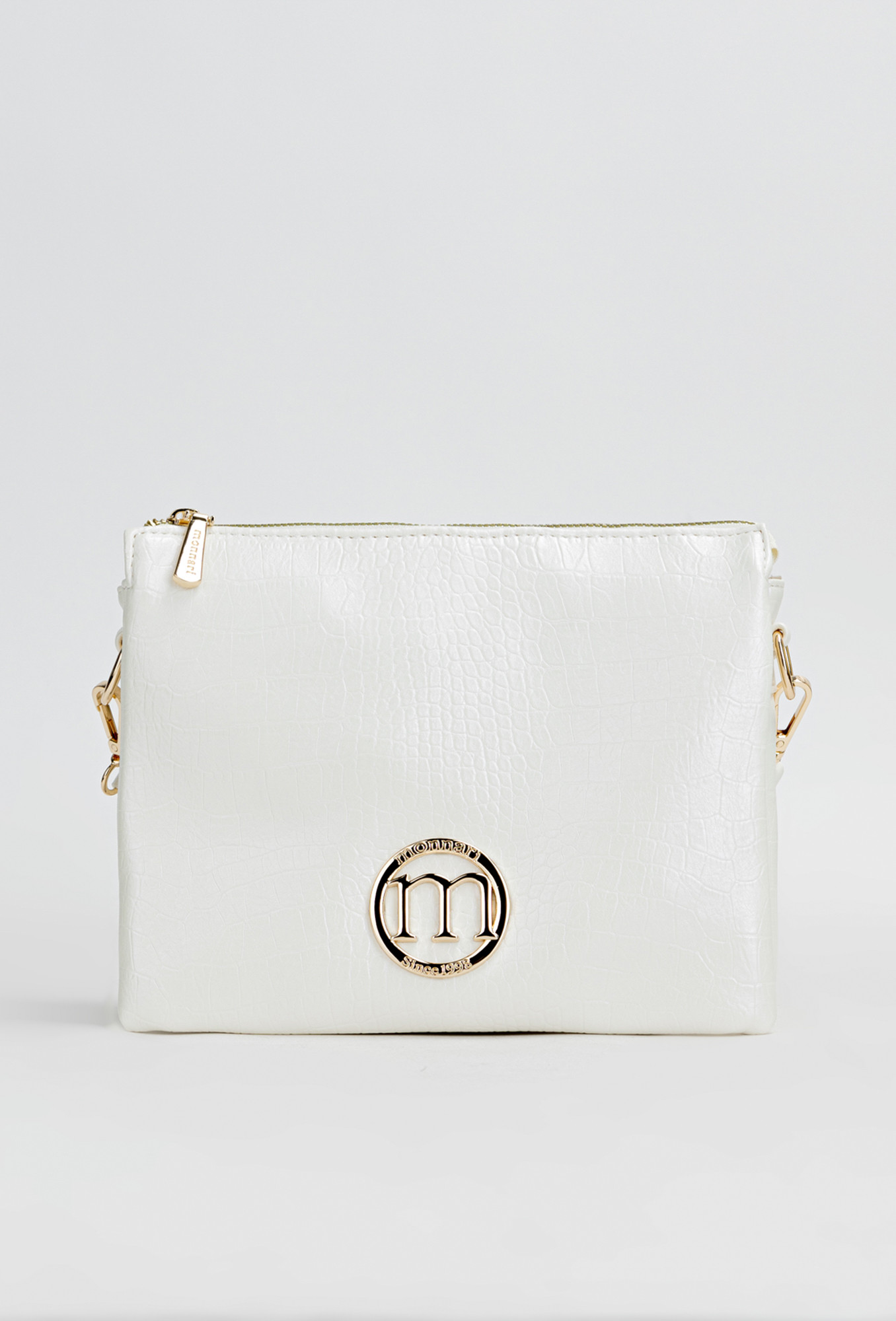 Monnari Bags Dámská kabelka s logem značky Monnari White OS