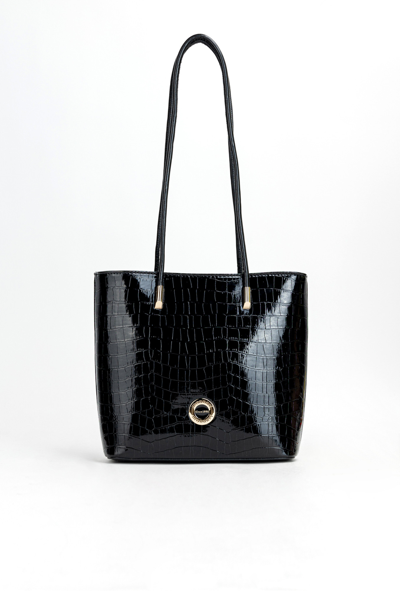 Monnari Bags Dámská kabelka se vzorem černá OS