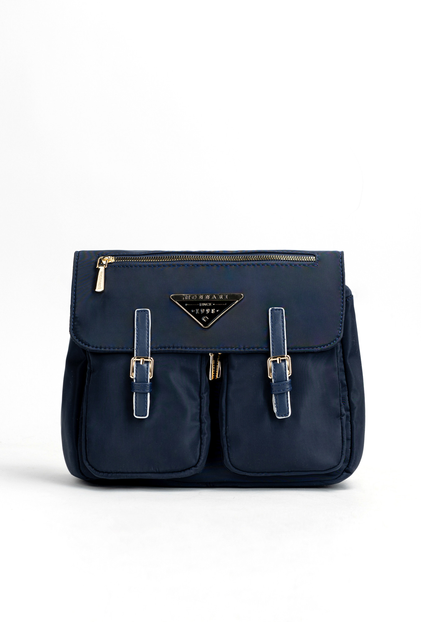 Monnari Bags Velká dámská taška s kapsami Námořnická modrá OS