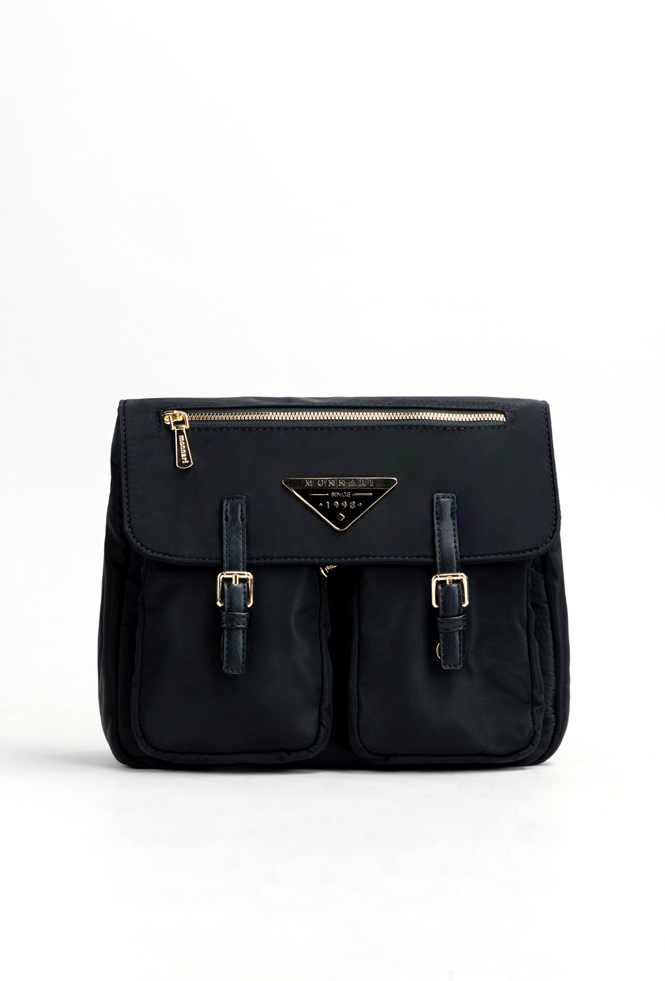 Monnari Bags Velká dámská taška s kapsami Černá OS