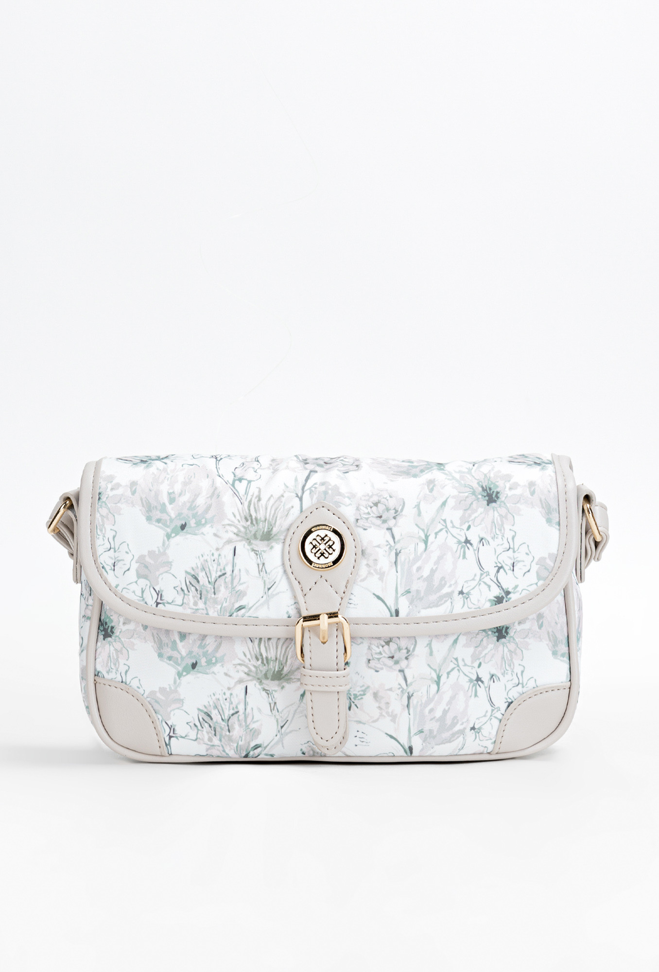 Monnari Bags Dámská kabelka s květinovým vzorem Multi Beige OS