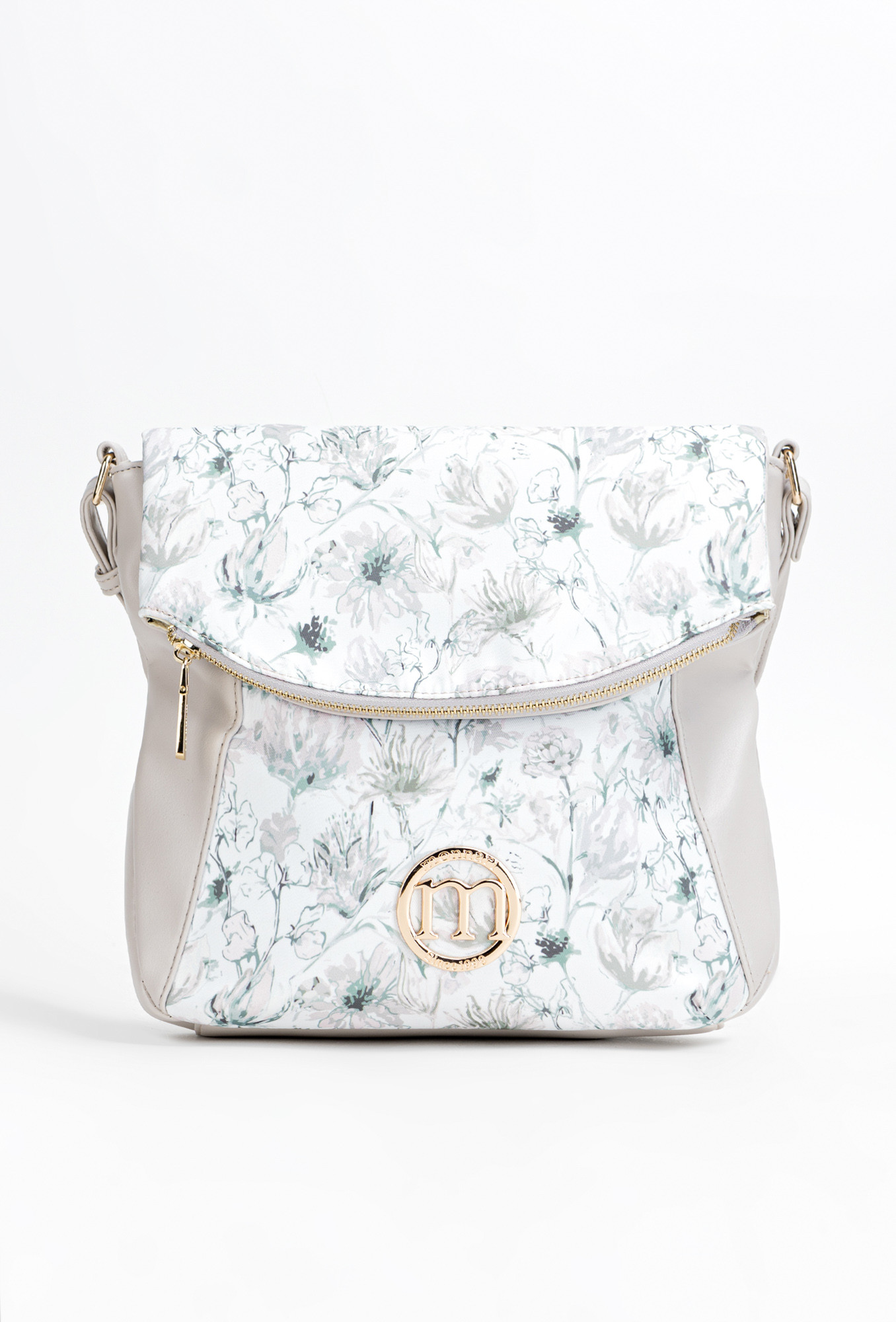 Monnari Bags Dámská kabelka s květinovým motivem Multi Beige OS