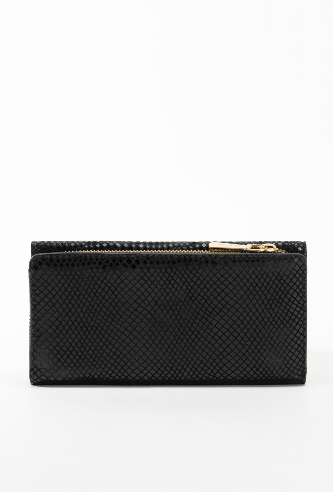 Monnari Peněženky Dámská peněženka s kapsou na zadní straně Multi Black OS
