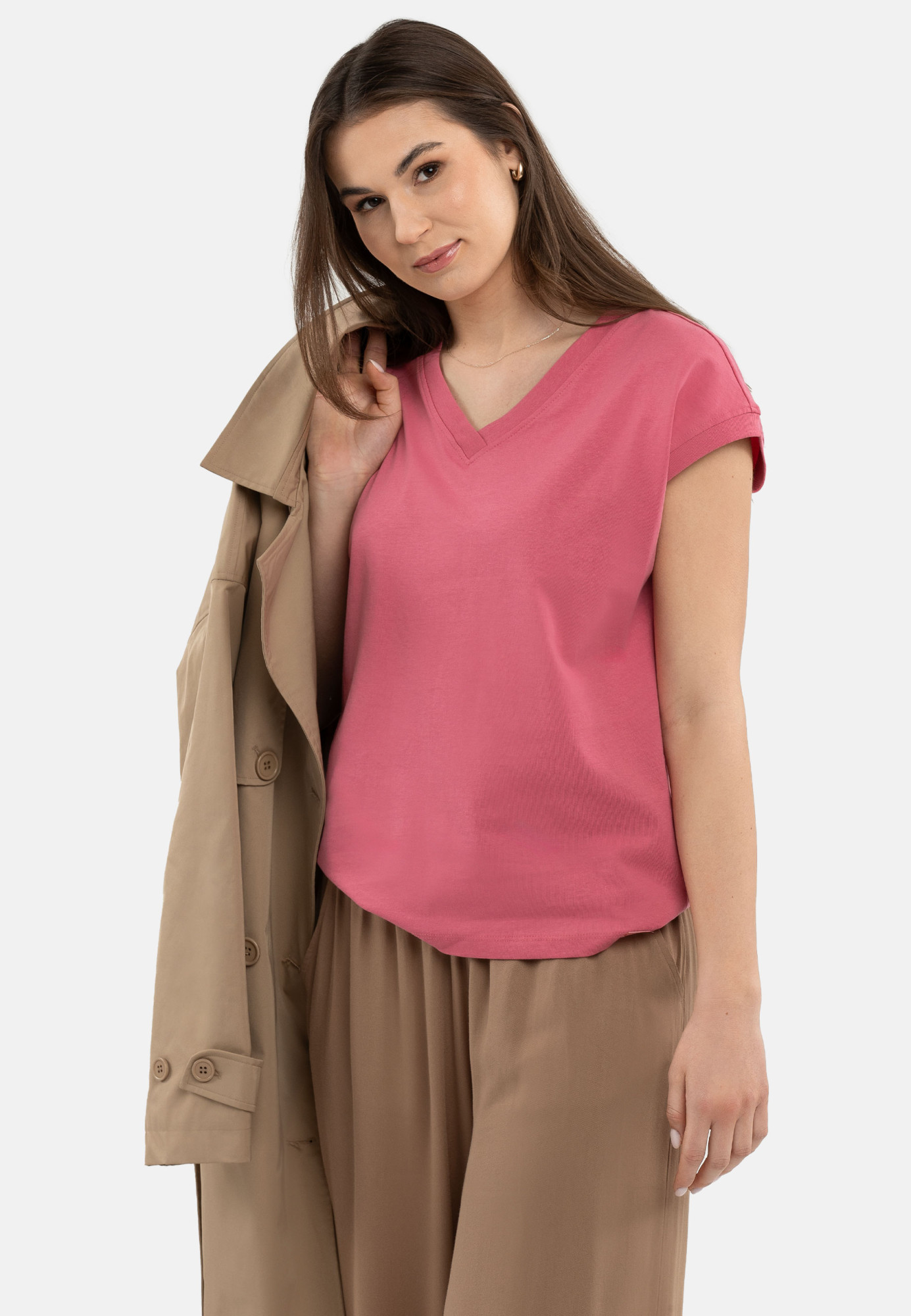 Volcano T-Shirt T-Sky Pink XL