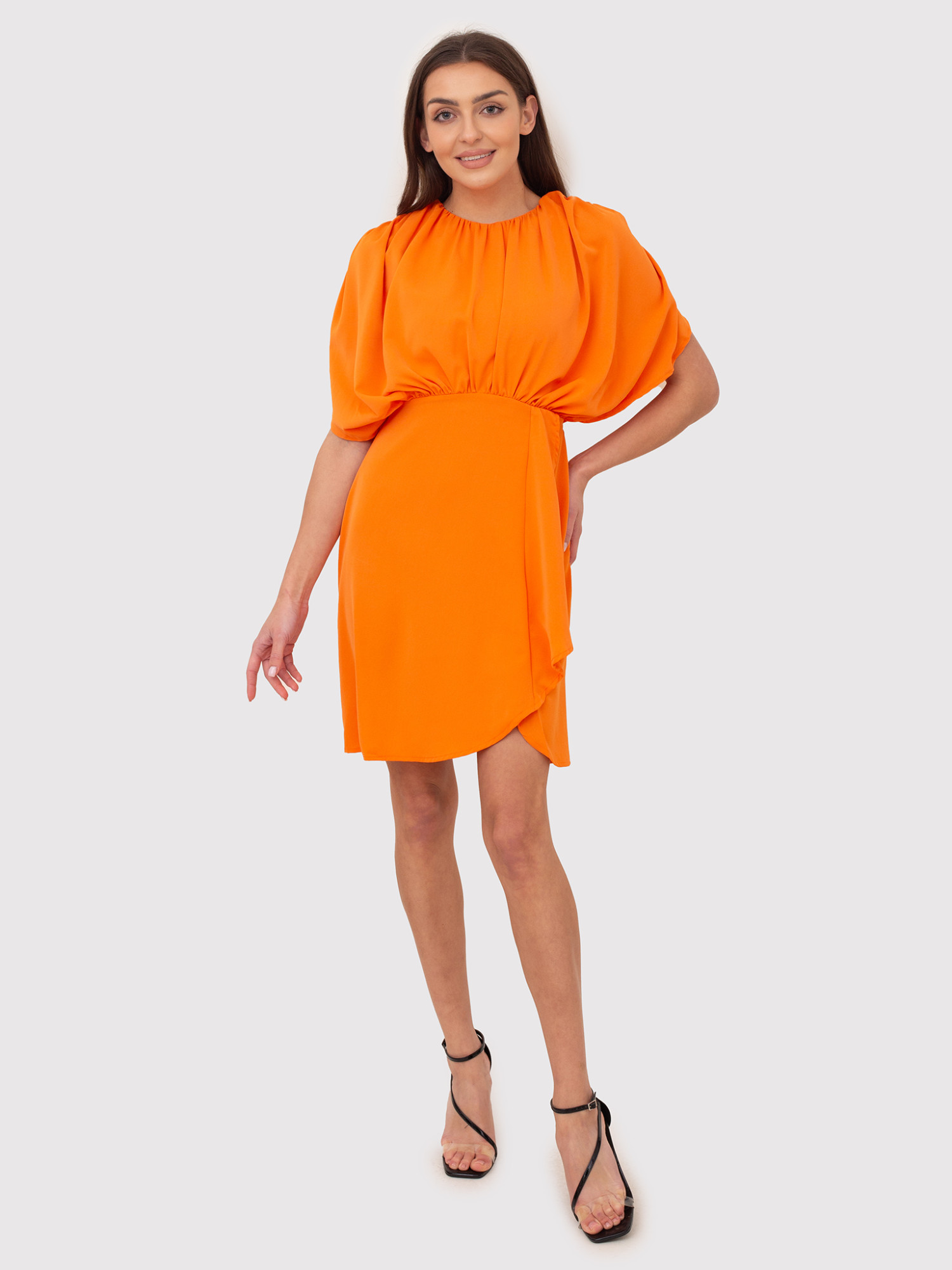 AX Paris Šaty DA1654 Oranžová XL