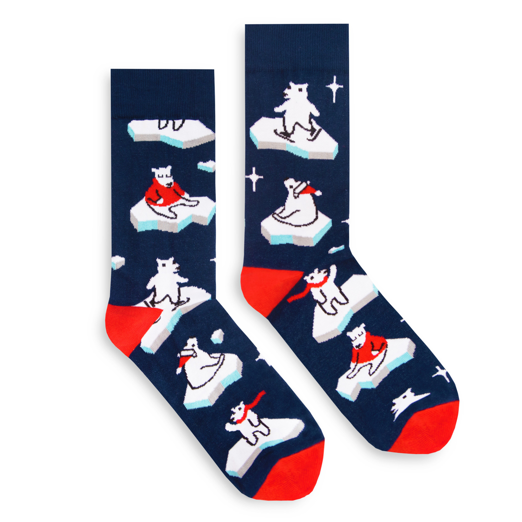 Banana Socks Ponožky Classic Polar Bear 42-46