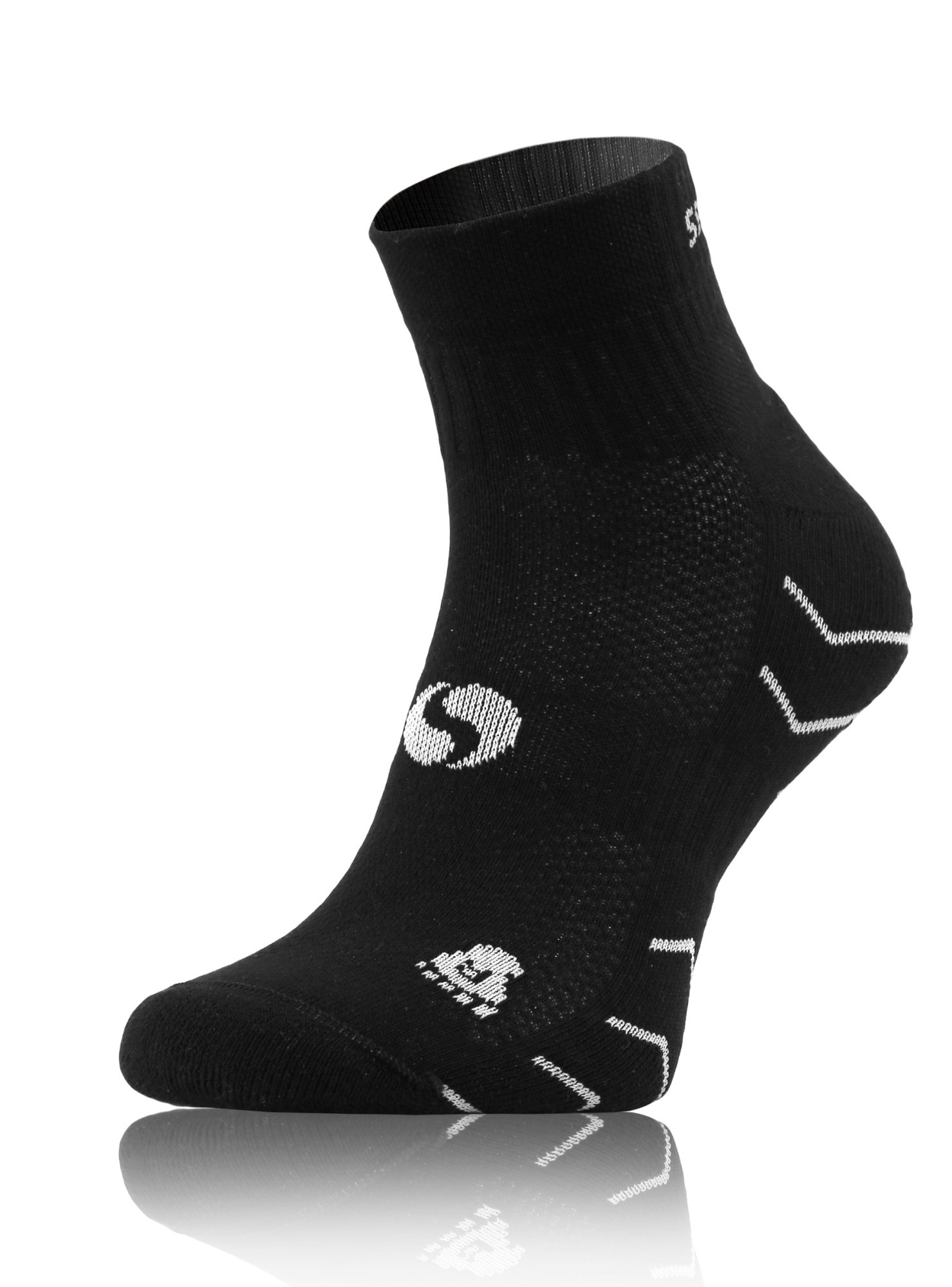Sesto Senso Frotte Sportovní ponožky AMZ Black 35-38