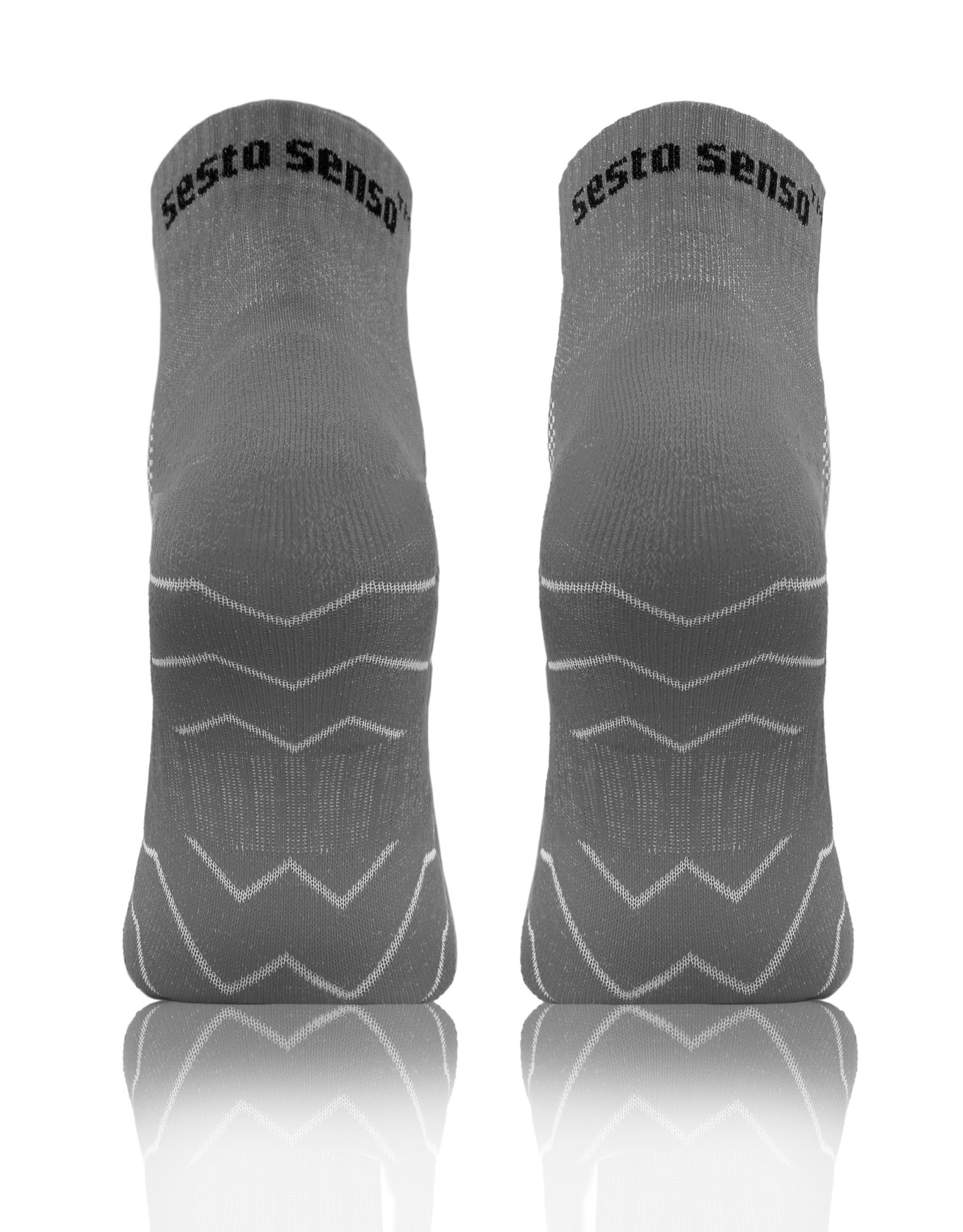 Sesto Senso Frotte Sportovní ponožky AMZ Grey 35-38