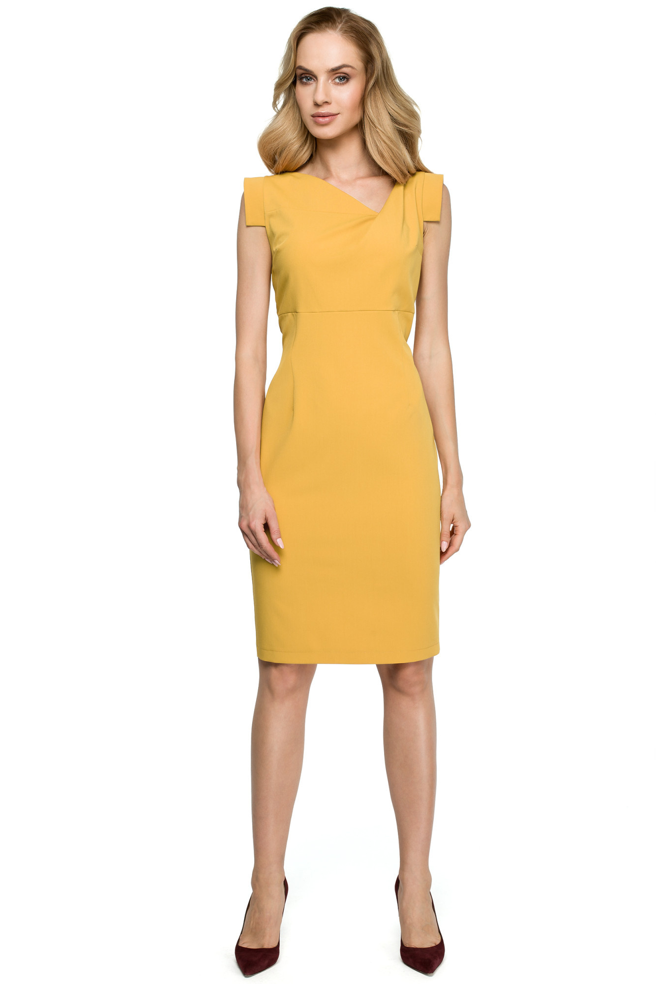 Stylove Dress S121 Yellow M