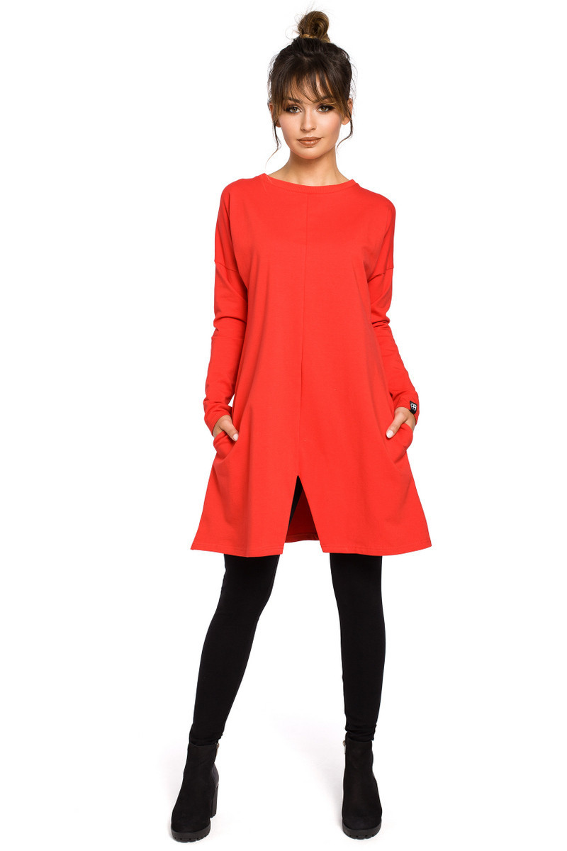 Šaty BeWear B042 Red L/XL