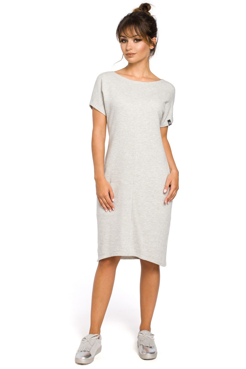 Šaty BeWear B050 Light Grey XL