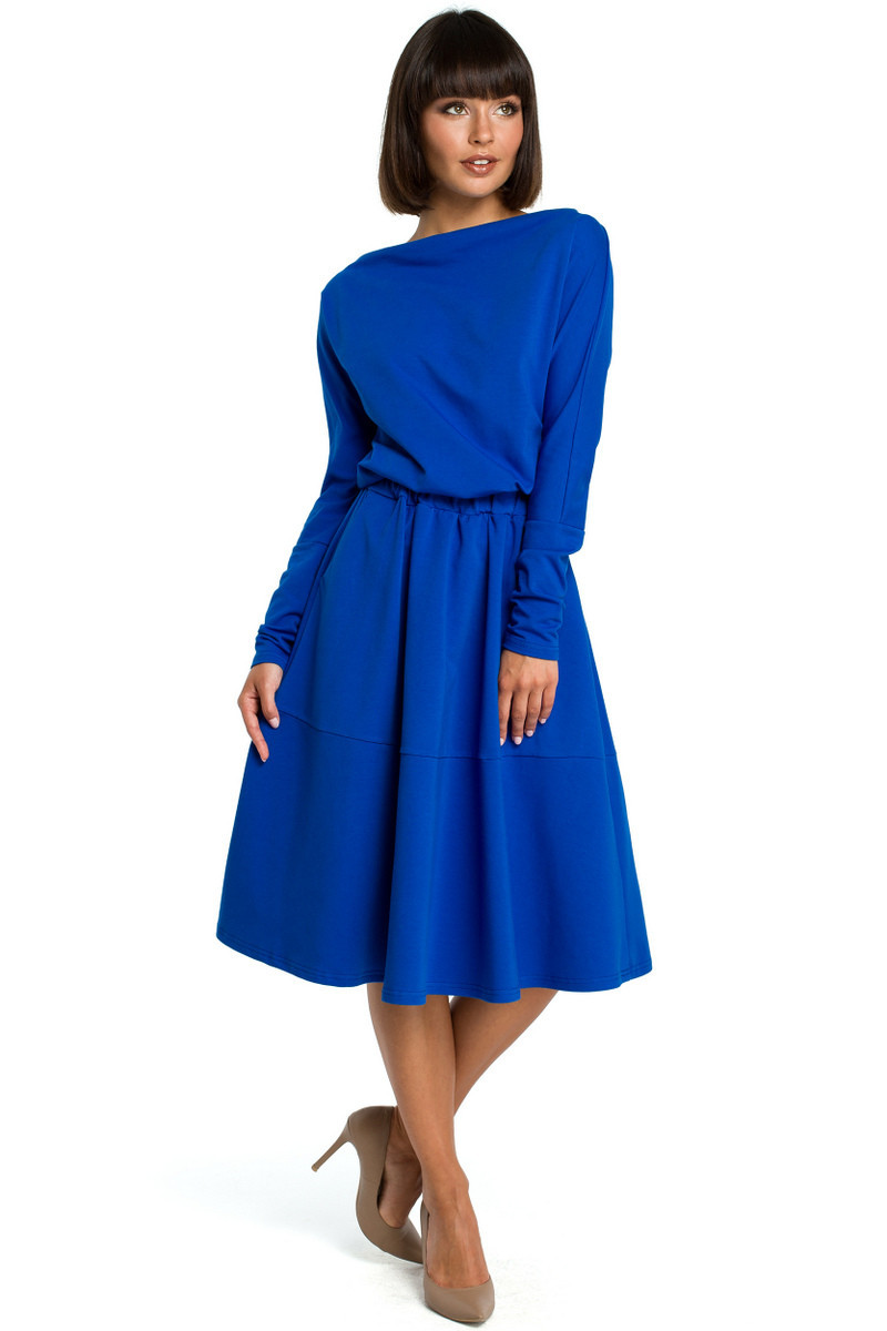 Šaty BeWear B087 Royal Blue M