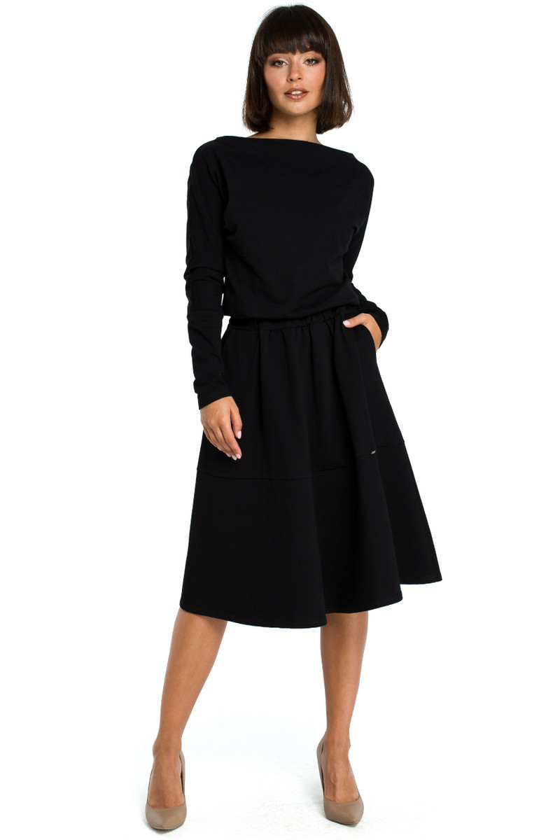 Šaty BeWear B087 Black XL