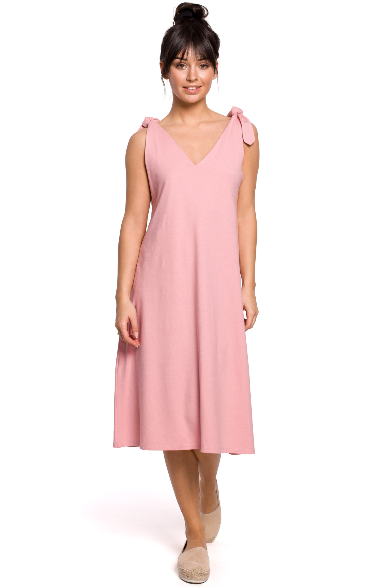 Šaty BeWear B148 Pink XL