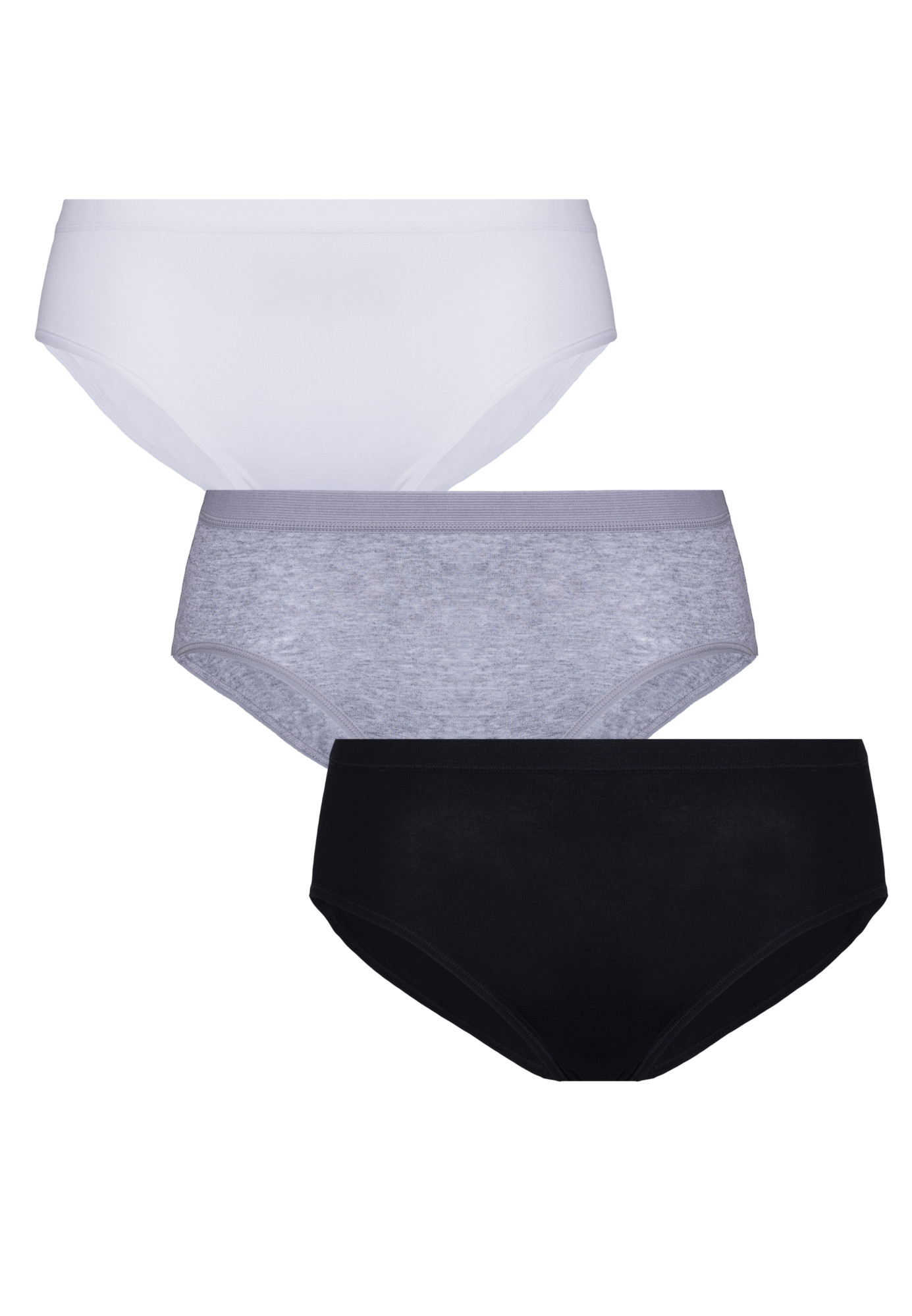 Eldar 3Pack Kalhotky Simone Black/Wihte/Light Grey L