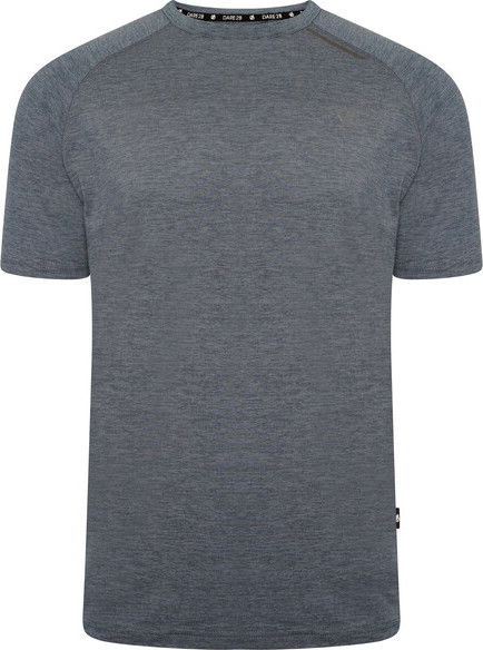 Pánské funkční tričko Dare2B DMT595-ZWB šedé Šedá XL
