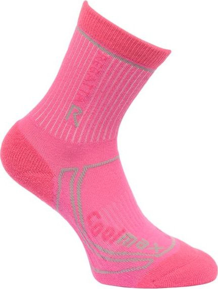 Dětské funkční ponožky RKH034 REGATTA TrekTrail Růžové Růžová 32-34