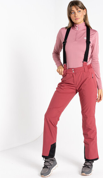 Dámské lyžařské kalhoty Dare2B DWW486R-YFN růžové Růžová 34
