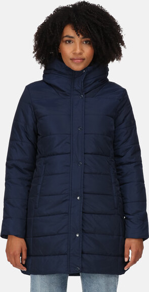 Dámský zimní kabát Regatta RWN217-540 tmavě modrý Modrá 42