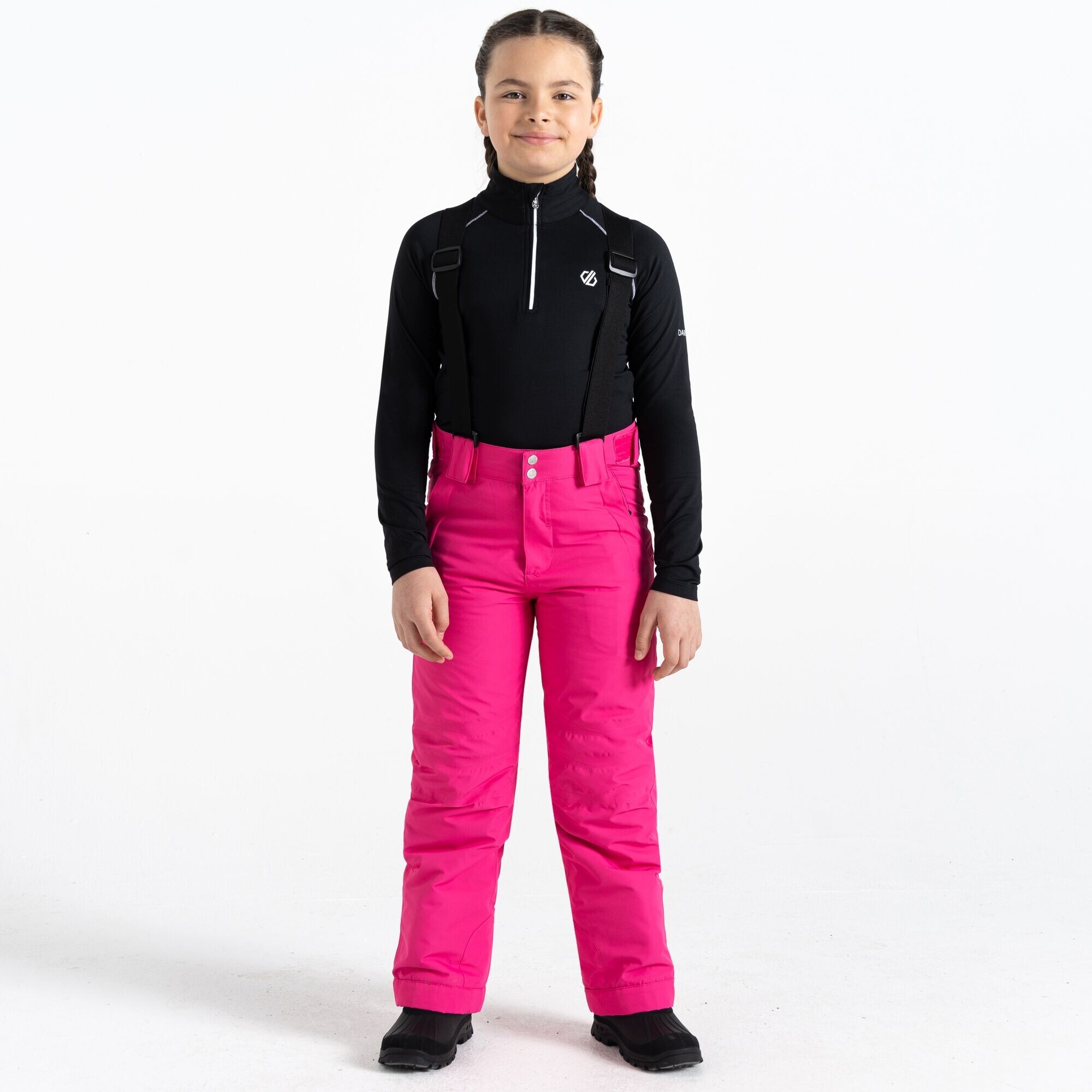 Dětské lyžařské kalhoty Outmove II Pant DKW419-829 růžové - Dare2B 9-10 let