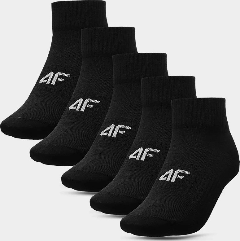 Dámské ponožky 4F 4FAW22USOCF076 černé Černá 39-42