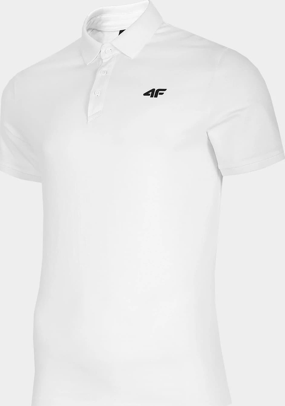 Pánské polo tričko 4F TSM007 bílé Bílá XL