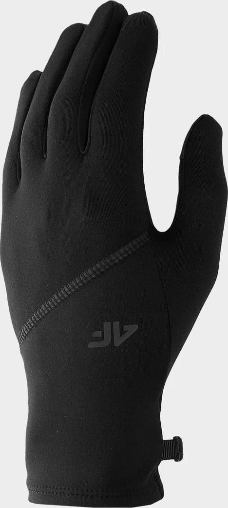 Unisex rukavice 4F H4Z22-REU009 černé Černá S