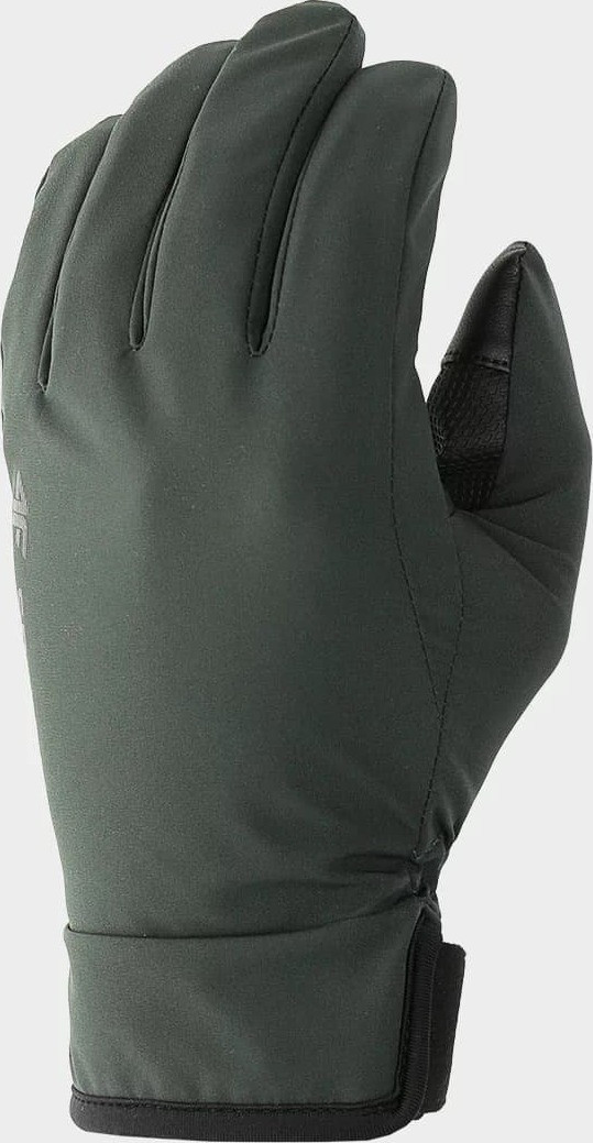 Unisex rukavice 4F H4Z22-REU001 khaki Khaki S