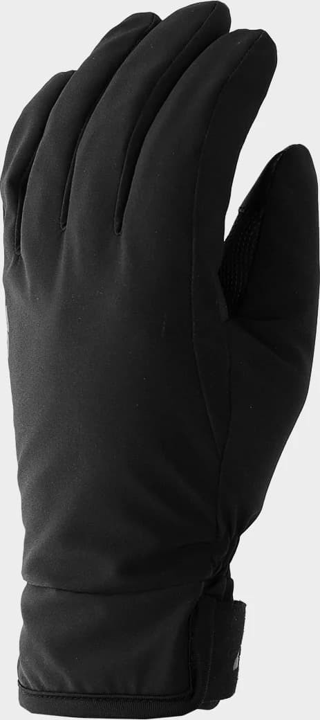 Unisex rukavice 4F H4Z22-REU001 černé Černá S